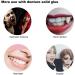 FCcassiel 2 PCS Fake Teeth Set - Upper & Lower Silica Gel Braces for Natural Shaping - Multicolor - Buy Online on GoSupps.com