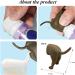 3 PCs Dog Butt Toothpaste Tops - Funny Toothpaste Attachments for Pets (Gray Brown Black) | International Shipping - Buy Online on GoSupps.com