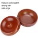 Plplaaoo Wooden Shaving Soap Bowl for Men - Artisan Shaving Shell with Lid | Premium Shaving Accessories for Soap & Cream - Buy Online on GoSupps.com
