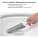 Premium 5-in-1 Cleaning Set: Pumice Stone Cleaner Curved Handle Toilet Bowl Cleaner Remover Scouring Stick for Pool and Bathroom Complete with Tile and Toilet Brush-size1 - Buy Online on GoSupps.com