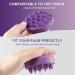 Gezimetie Root Comb Applicator Bottle with Scalp Massager Brush Comb 3PCS Hair Coloring Dye and Scalp Treatment Tools - Purple - Buy Online on GoSupps.com