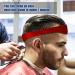 Buy KQNM Curved Silicone Haircut Band & Tape | DIY Home Hair Cutting Aid | Red Hair Cutting Stencil for Easy Styling - Buy Online on GoSupps.com