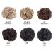 HANYUDIE Messy Bun Scrunchie Chignon Hairpiece (Dark Brown) - Updo Hair Comb Extension for Women - Buy Online on GoSupps.com