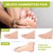 Bukihome Toe Separators - 4 Pair Soft Gel Toe Spacers for Bunions Plantar Fasciitis Relief | Therapeutic Foot Pain Solution for Women & Men (Blue Medium - Buy Online on GoSupps.com