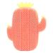 Silicone Manual Face Brush Cactus Design Professional Small Portable Reusable Facial Cleanser Scrubber