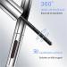 Hikaka Nour Iron Wand Mascara Metal Mascara Wand 3D Curling Iron Mascara Waterproof Long Lasting No Clumping Extremely Fine Brush Head Long and Curly (Black) - Buy Online on GoSupps.com