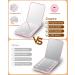 Gospire Mini Rechargeable Travel Makeup Mirror with Lights | 1X/3X Magnification | LED Compact Mirror with 3 Light Colors & Adjustable Brightness | Small Handheld Vanity Mirror for Purses | Pink - Buy Online on GoSupps.com