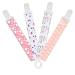 Yoofoss Pacifier Clips 4 Pack - Baby Pacifier Holder for Girls - Universal Teething Toy Leash - Soothie and Pacifier Teething Clip - Buy Online on GoSupps.com