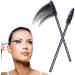 BTYMS 100 Pcs Disposable Eyelash Spoolies Brush Mascara Applicator Lash Wand Lashes Brush Eyebrow Spooly for Extension Black - Buy Online on GoSupps.com