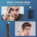 Upgraded Eyebrow Trimmer - Precision Facial Hair Trimmer for Men | Painless Electric Razor with Comb for Peach-Fuzz | Battery-Operated  - Buy Online on GoSupps.com