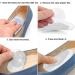 Orthopedic Silicone Foot Vaults - 2 Pairs for Flat Feet & Plantar Fasciitis | Supportive & Transparent Design - International Shipping Available - Buy Online on GoSupps.com
