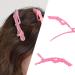 ZEVONDA 10Pcs Pink Crocodile Hair Clips - Professional Styling Barrettes with Nonslip Grip and Wide Teeth for Women and Girls - Buy Online on GoSupps.com