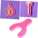 Milisten Baking Tool Silicone Mold Chocolate Mold Candy Mold Fondant Mold Pink Cake Scissors 14.00X9.00X1.00CM - Buy Online on GoSupps.com
