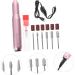 SKISUNO 1 Set Polisher Electric Tool Nail Drill Sanding Bands Nail Gel Kit Gel Nail Polish Bit Kit Nail Builder Gel Kit Nail Art Kit Manicure Pedicure Kit File Aluminum Alloy Miss Cordless 11.2X2X2CM Rose Gold - Buy Online on GoSupps.com