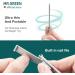 MR.GREEN Ultra Thin Nail Clippers Advanced Precision Technology Nail Cutters with Cow Leather Cover Superior Texture Manicure Tools (Light Brown) - Buy Online on GoSupps.com