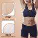 4-Pack Reusable Castor Oil Packs for Breast - Washable & Relaxing | Khaki & White | Eco-Friendly Remedy - Buy Online on GoSupps.com