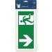 Pubblimania Emergency Exit Sign - PVC Robust Outdoor/Indoor (29 x 13 cm) - Low Arrow Indicator - Buy Online on GoSupps.com