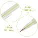 FOYTOKI 5pcs Beauty Spot Eyebrow Pen Eyebrow Permanent Pen White Markers Medical Plastic - Buy Online on GoSupps.com