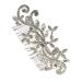 ifundom Comb Hair Piece Bride Hair Comb Sparkling Hair Comb Wedding Prom Styling Hair Accessory