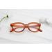 Eyekepper Stylish Half Moon Reading Glasses for Women - Brown +1.25 Diopters | International Shipping - Buy Online on GoSupps.com