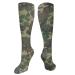 Woodland Universal Camo compression socks for women and men circulation 15-20 mmHg is the best support for sporty running cycling white unit size (10463)