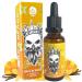Man's Beard Men's Beard Oil-Mango Vanilla-Beard Care Argan Oil with Softening Effect, Ingredients of Natural Origin, 100% Made in France