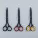 ALLEX Black Office Scissors for Desk  Medium 6.5 All Purpose Non Stick Scissors  Made in JAPAN  All Metal Sharp Japanese Stainless Steel Blade with Non-Slip Soft Ring  Black Red 165mm (Non-Stick) Red - Buy Online on GoSupps.com