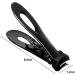 UNbit Toenail Clippers Stainless Steel Nail Cutter Trimmer Clippers Multi-Function Big Mouth Anti-Splash Single Large Manicure Pedicure Care Scissors (Color : Schwarz) - Buy Online on GoSupps.com