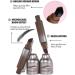 Angled Brush and Dip Liquid Eyebrow Gel Liquid Eyebrow Brush Smudge Proof Eyebrow Pencils Long Lasting Waterproof Brow Pen Creates Natural Looking Brows Effortlessly (espresso) - Buy Online on GoSupps.com