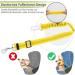 Buy Slowton Dog Harness with Seat Belt for Car - Breathable & Safe Puppy Harness for Everyday Sports - Yellow (M) - International Shipping Available - Buy Online on GoSupps.com