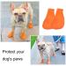 Dog Boots 4 Pcs Dog's Paw Protectors Wear Resistant Dog Boots for Injured Paws Waterproof Dog Shoes for Dog Walking Outside (Small) The Size is 0.79n*2.76in*1.57in/2cm*7cm*4cm - Buy Online on GoSupps.com