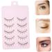 5 Pairs Fake Eyelashes Beauty Girl Fake Lashes Natural Eyelashes Beauty Accessory Natural False Eyelashes 3d False Lashes Fakes Woman Cosmetic Acrylic Chemical Fiber - Buy Online on GoSupps.com