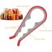 Multibutner Cover Opener Kit - 2PC Easy Grip Bottle & Can Openers for Seniors Arthritis and Weak Hands - Buy Online on GoSupps.com