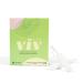 Viv For Your V Tampons - 100% Organic Cotton with BPA Free Applicator for Safe Comfortable Periods - Toxin Plastic Chemical BPA Free - 16 Count Regular & Super Absorbency Combo Pack Combo (8ct regular 8ct super)