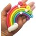 Rainbow Cake Topper Cupcake Pick Wedding Birthday Party Favor Dessert Rainbow Design Cake Pick - Buy Online on GoSupps.com