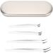 Eyelash Extension Tweezers Set - Durable & Ergonomic with Storage Case | High Precision Tools for Salon Use - Buy Online on GoSupps.com
