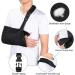 Buy Arm Sling - Breathable Shoulder Immobilizer for Broken Arm Rotator Cuff Injury & Fracture Pain Relief - International Shipping Available - Buy Online on GoSupps.com