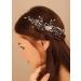 Deniferymakeup Purple Rhinestones Hair Comb Purple Hairpiece Wedding Bridal Violet Hair Accessory for Women and Girls (Silver) - Buy Online on GoSupps.com