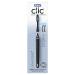 Oral-B Clic Manual Toothbrush, Matte Black, with 1 Bonus Replacement Brush Head and Magnetic Toothbrush Holder Matte Black 4 Piece Set
