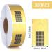 G2PLUS 500PCS Gold Nail Forms for Gel Nails - Self-Adhesive Extension Sticker Forms - Nail Paper Forms for Builder Gel - 500 Count - Buy Online on GoSupps.com