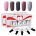 Vishine Soak Off UV LED Gel Nail Polish Multicolor Varnish Gift Set Of 5pcs X 10ml for Nail Art TX018
