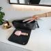 Hair Tools Travel Bag & Heat Resistant Mat | 2-in-1 Portable Organizer for Straighteners & Curling Irons - Buy Online on GoSupps.com