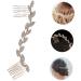Angoily Bridal Hair Accessories Crystal Wedding Hair Accessory Pearl Hair Barrettes Crystal Hair Clips Pearl Hair Accessories for Women Rhinestones Zinc Alloy Women's Hair Comb - Buy Online on GoSupps.com