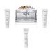 Ptiparis Carita facial scrub set with 3 scrubs 30 ml and the Neomorphose recipe from Carita