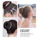 Kid's Blonde Hair Donut Bun Maker 6PCS - Small 2.5 Inch Beige Chignon Doughnut Shaper for Short Thin Hair - 6 Count - Buy Online on GoSupps.com