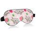 Haskirky Light Blocking Eye Mask Breathable and Adjustable Adult Men and Women Travel on Business Trips Yoga Meditation Light Smooth Comfortable Eye Mask Office Deep Sleep Goodies Strawberry Koala