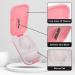 Minicoco Pill Cutter and Crusher - V-Shaped Cutters for Small or Large Pills - Pink - Buy Online on GoSupps.com