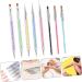 minkissy 5 Sets Nail Pen Nail Art Pen Household Tools Nails Kits Dotting Pen Wear- Resistant Nail Art Liner Brush Professional Manicure Kit Home Tools Nail Art Supply 3d Drilling Abs Polly - Buy Online on GoSupps.com