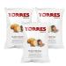 Torres Selecta Torres Selecta Trufa Negra Pack of 3 potato chips with black truffle 125g