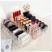 Beavorty 3pcs Box Makeup Storage Box Make up Holder Clear Stand Eyeshadow Display Rack Lipstick Eye Shadow - Buy Online on GoSupps.com
